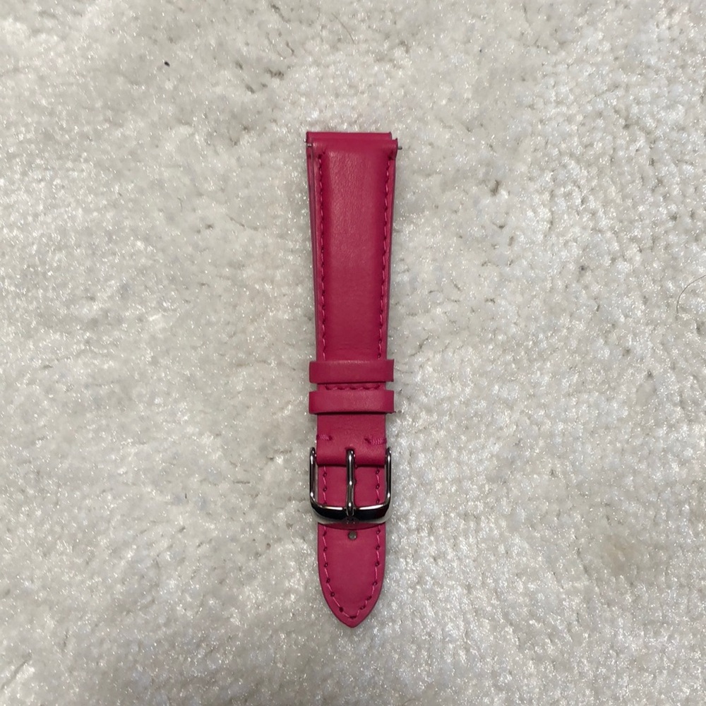 Authentic Michele leather watch band 20MM